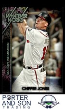 Chipper Jones Whatever Works 2015 Topps Update #WW-14 Braves Baseball Card