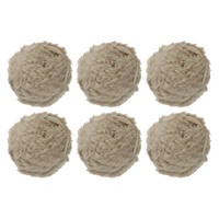 35Yds Kunstfellgarn, 6 SträNge 50G 0,8Zollod Fuzzy Yarn Flauschiges Garn, Kamel
