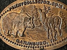 Gatlinburg Tennessee Zc Elongated Penny #042606
