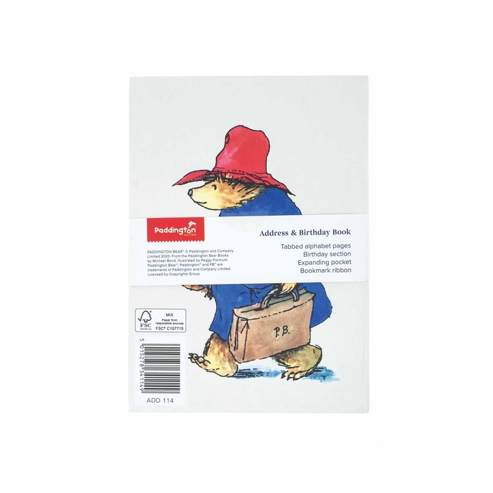 Paddington Bear Address and Birthday Book, Address Books, Gift | eBay UK
