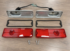 1967-1972 Chevy Gmc Pickup Truck Tail Light Lens Assembly Wiring Pair C10 K10 1967-1972 Chevy Gmc Pickup Truck Tail Light Lens Assembly Wiring Pair C10 K10