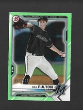 2021 Bowman Paper - Dax Fulton #BP-32 Neon Green /399