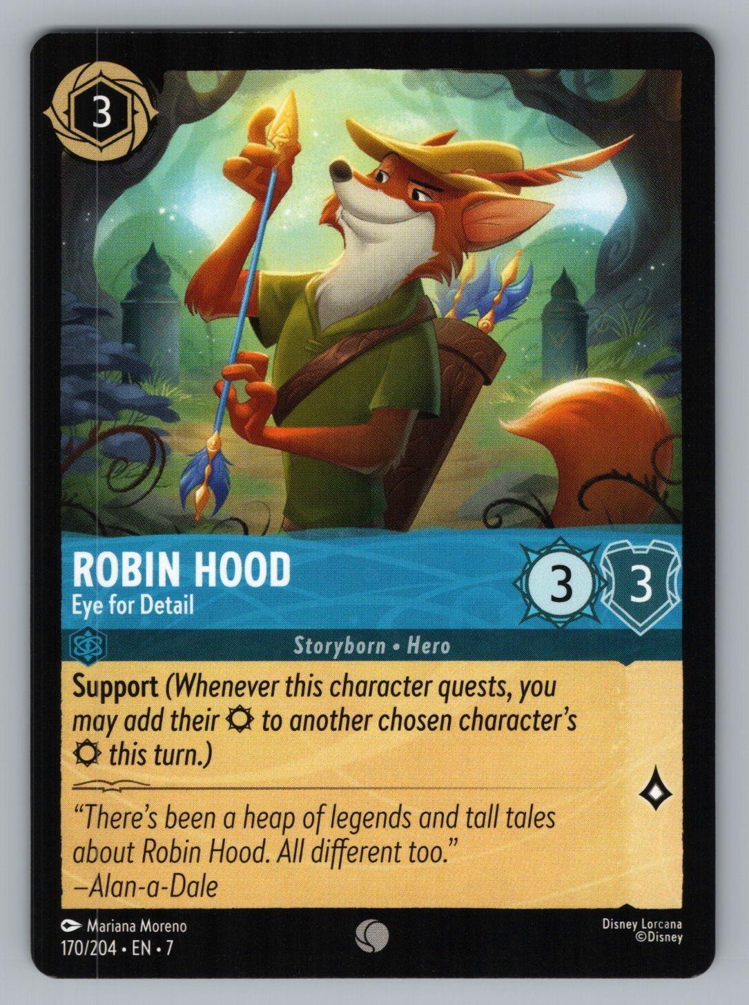 ROBIN HOOD - OJO PARA EL DETALLE 170/204 C LORCANA CASI NUEVO 7 MARIANA MORENO,: