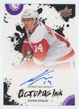 2025-26 UD Detroit Red Wings Centennial Octopus Ink  Gustav Nyquist #OI-GN