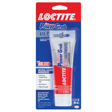 LOCTITE Power Grab tubo de compresión adhesivo de construcción transparente cristalino 2,7 oz