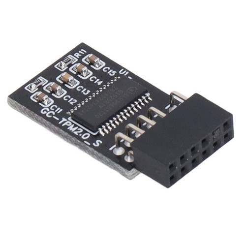 TPM 2.0 Module LPC SPI 12Pin Remote Card Encryption Security Board Accessory. - Afbeelding 4 van 24