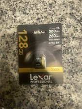 Lexar Professional 2000x 128GB Class 10 SDXC Memory Card - LSD2000128G-BNNNU