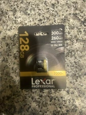 Lexar Professional 2000x 128GB Class 10 SDXC Memory Card - LSD2000128G-BNNNU