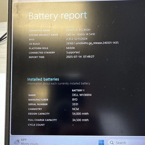 Dell Vostro 14 5410 | Intel Core i7 11th Gen | 16GB RAM | 256GB SSD | - Afbeelding 4 van 6