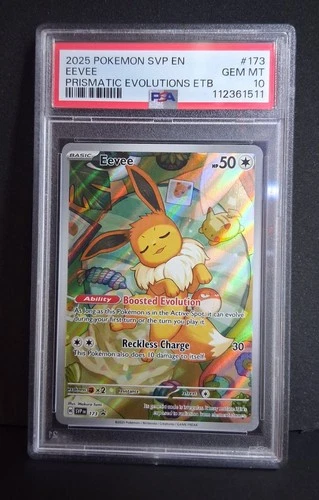 Eevee 173 Black Star Promo Prismatic Evolutions PSA Gem Mint 10