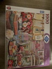 Ravensburger Vintage Tea Party 1000 Piece Jigsaw Puzzle Complete VGC