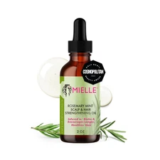 Rosemary & Mint Hair Oil, Split Ends & Dry Scalp Treatment - Made with Biotin &