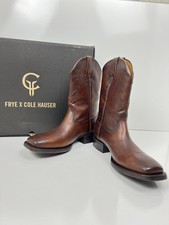 Men's FRYE Hauser Western Boots Outdoor 12 Tobacco, size 12M