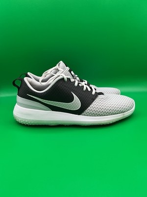 Nike Roshe Pure Platinum Men's Golf Shoes Sneakers Black Gray CD6065-015 SZ 11.5