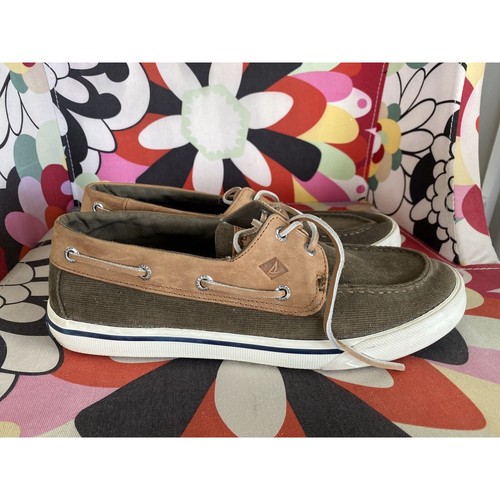 Sperry Top-Sider Herren Sperry Top-Sider Bahama II Baja Leinen Boot Sneaker 9,5