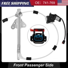 Power Window Regulator with Motor for Jeep Cherokee XJ 1997-2001 Front Passenger