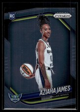 Aziaha James 2025 Panini Prizm WNBA Variation Rookie Card #141