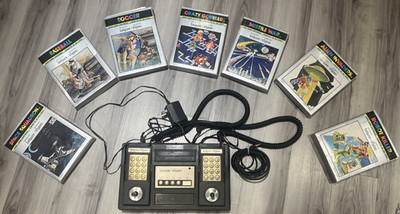 LEISURE VISION console + 7 rare games Canada canadian Emerson Arcadia 2001