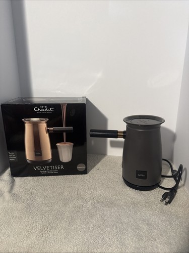 Hotel Chocolat British Cocoa Grower Velvetiser Drinking Hot Chocolate System