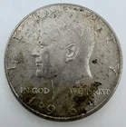 1964 Mint D USA Kennedy 90% Silver Half Dollar Coin Denver Mint A27
