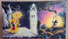 Disney Kingdom Hearts Bound By Light 17” X 10” Canvas Copy From Yesenia Moises
