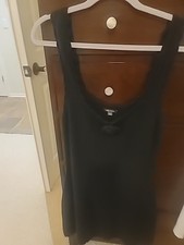 Womens Wild Fable Black Sweater Dress/coverup Size Large