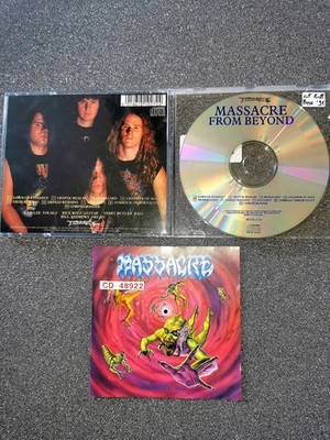 CD Massacre From Beyond 1st First Press! '91 Death Metal Deicide Benediction