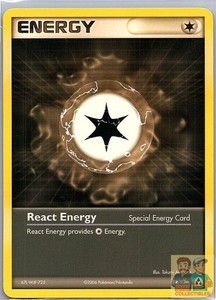 React Energy 82/92 EX Legend Maker Uncommon