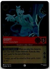 Lorcana Goofy - Marley's Clumsy Spirit Winterspell 11 120/204 Common Foil NM