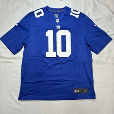 Nike New York Giants Eli Manning Jersey Mens XL Blue NFL On-Field 2013 NWOT READ