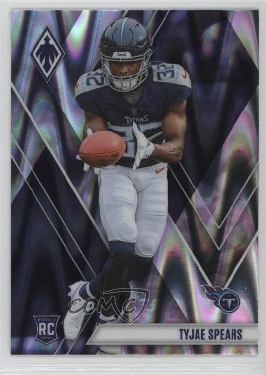 2023 Panini Phoenix Rookies Silver Seismic Tyjae Spears #129 uk2