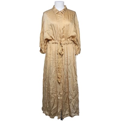 Oneseason, Blusenkleid, Größe: XL, Beige, Polyester/Viskose, Einfarbig #FNS