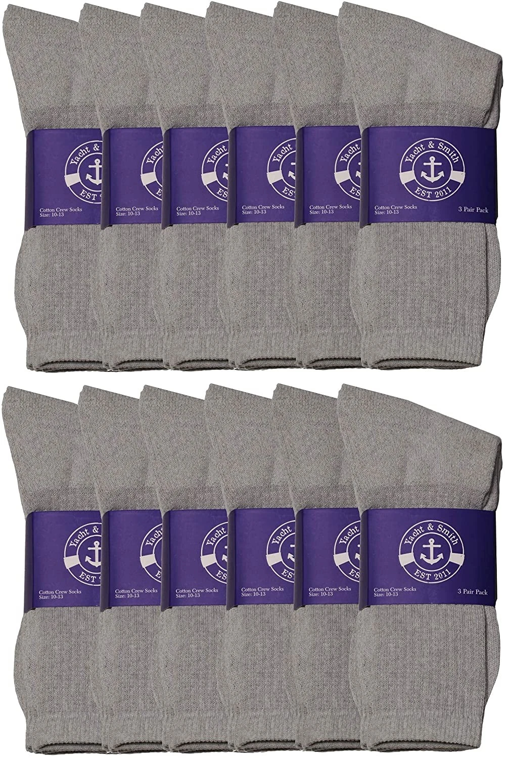 Yacht & Smith 12 PK Unisex Winter Texting Warm Thermal Winter Gloves ( Assorted)