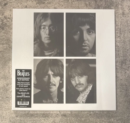 New Sealed 2018 The Beatles White Album Esher Demos Deluxe Edition 4 LP Box Set
