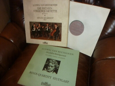 Beethoven The Early String Quartets, MELOS Quartett, Inercord Stereo Box 3 LP