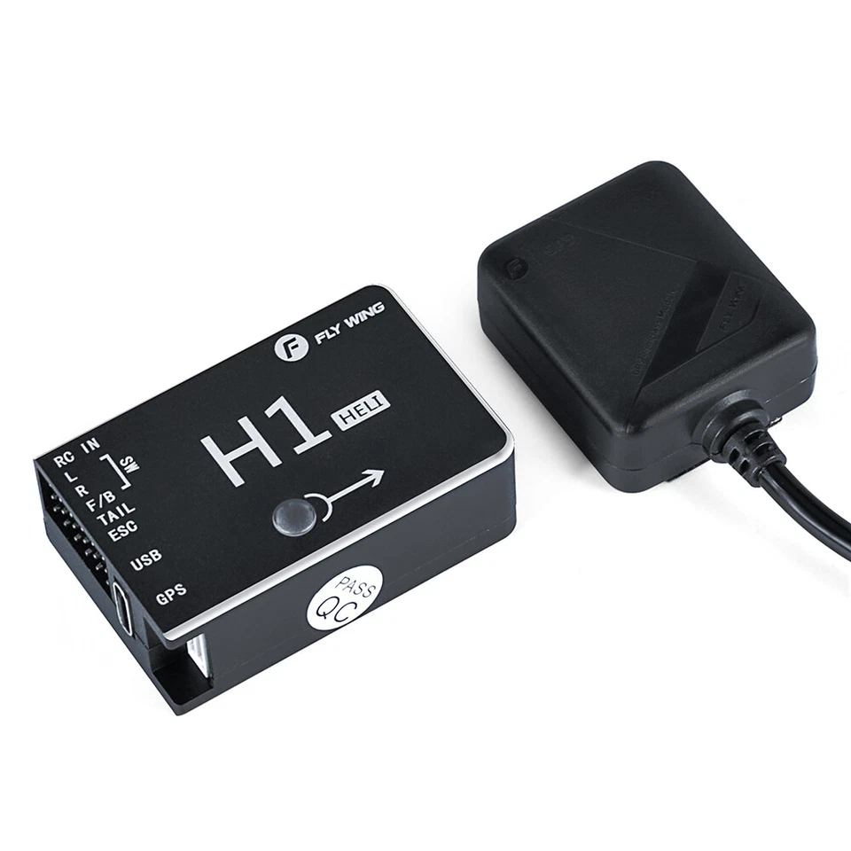 FLYWing H1 RC GPS Elicottero Flight Controller 6CH per FW2450L FW450 ALIGN T-REX - Immagine 3 di 4