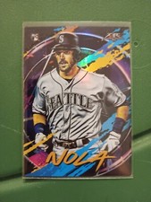 Austin Nola 2020 Topps Fire RC #112 Seattle Mariners SSP ONYX PARALLEL 