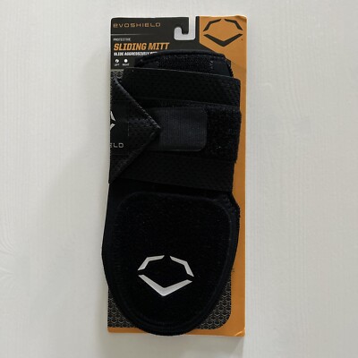 EvoShield Protective Sliding Mitt Black Wrist Pad Left Hand Base Stealing NEW