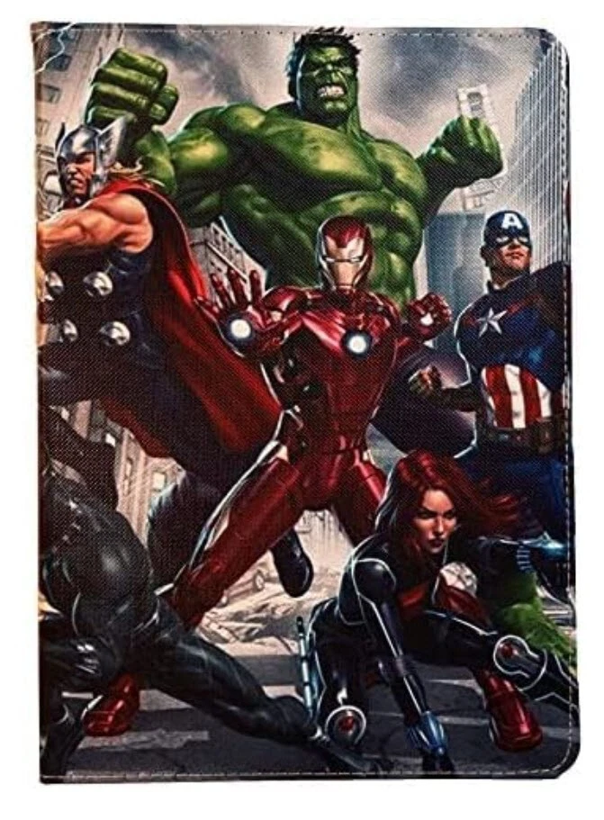 For iPad Pro 10.5 / 10.2 / Air 3 Avengers Marvel Superhero Comics Case Cover - Image 2 of 4