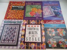 Lot of 6 Quilting Books With Patterns, Patchwork, Quilts, Ideas Mixed Lot J