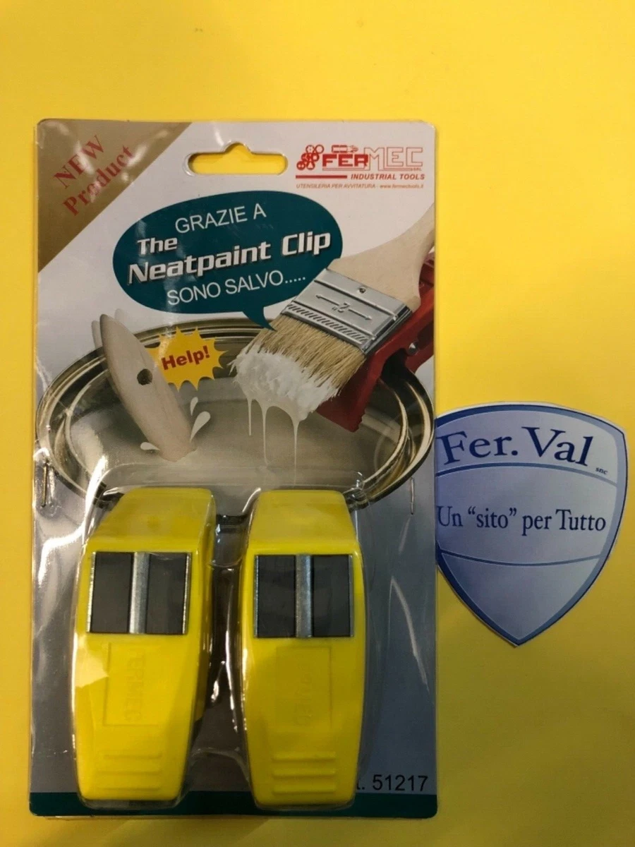 FERMEC Magnetische Haken Für Pinsel Set 2 teilig Mit Magnet Deckelöffner 51217