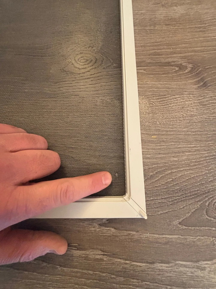 Anderson Windows 400 Series Gliding Window Insect Screen Truscene size G34 White - Image 2 of 4