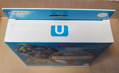 Hori Legend Of Zelda Gold Nintendo Wii U Mario Kart 8 Steering