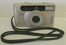 Vivitar Series 1 PZ3118 Data Back 35mm Camera plus Strap - TESTED  A