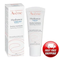 Avene Hydrance Light Legere Hydrating Emulsion 1.35 fl.oz.40ml Exp Date: 10/2027