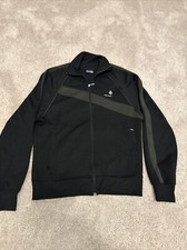 Volcom Vintage Active Men's Full Zip Up Athletic Black Track Jacket Size Medium