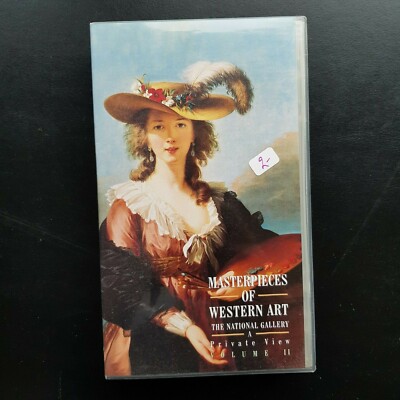 VHS Masterpieces Of Western Art National Gallery Volume II OF