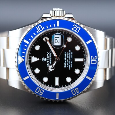 Rolex 126619LB Cookie Monster Submariner 18K White Gold Watch | eBay