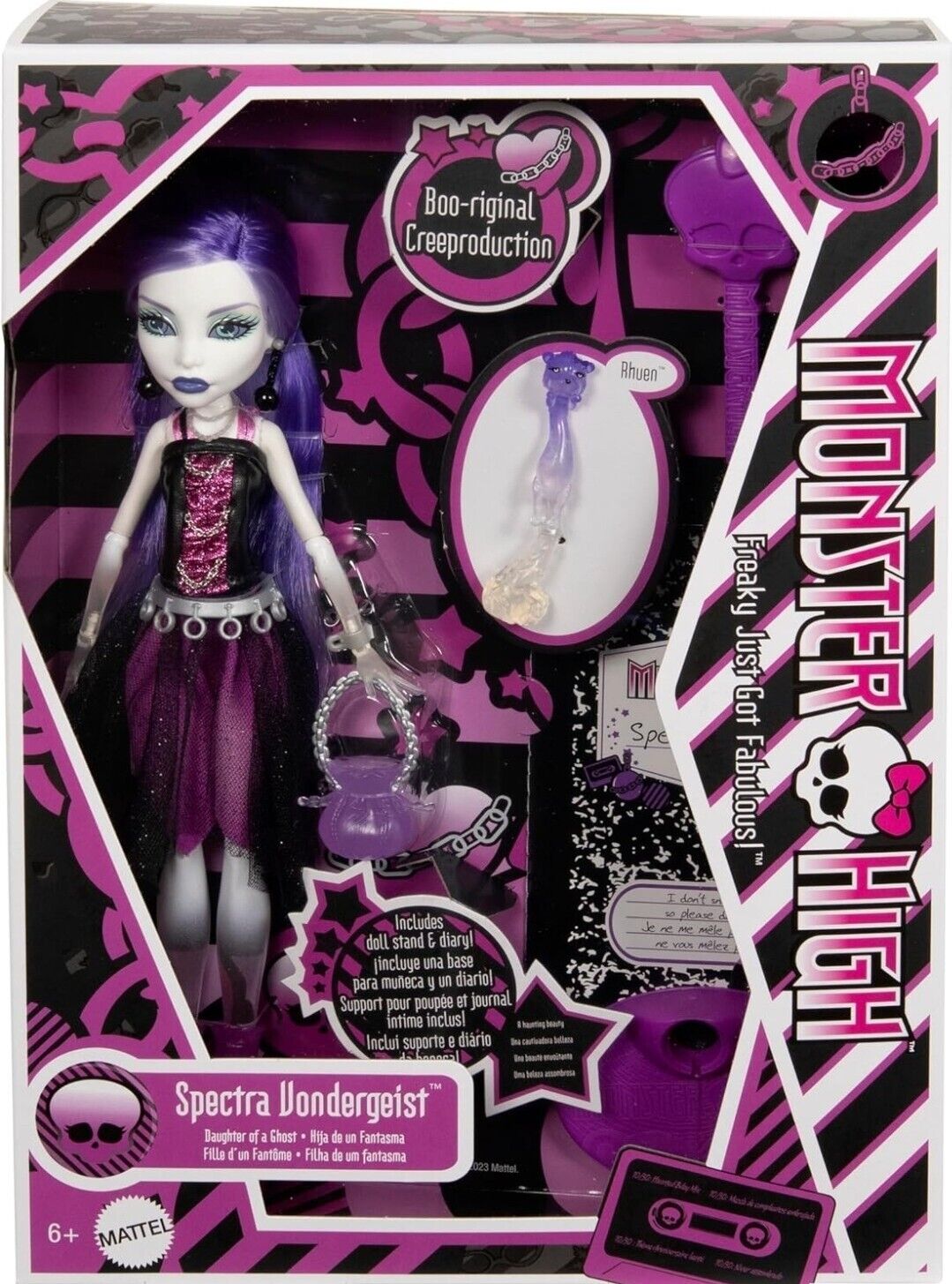 Monster High Boo-riginal Creeproduction Spectra Vondergeist