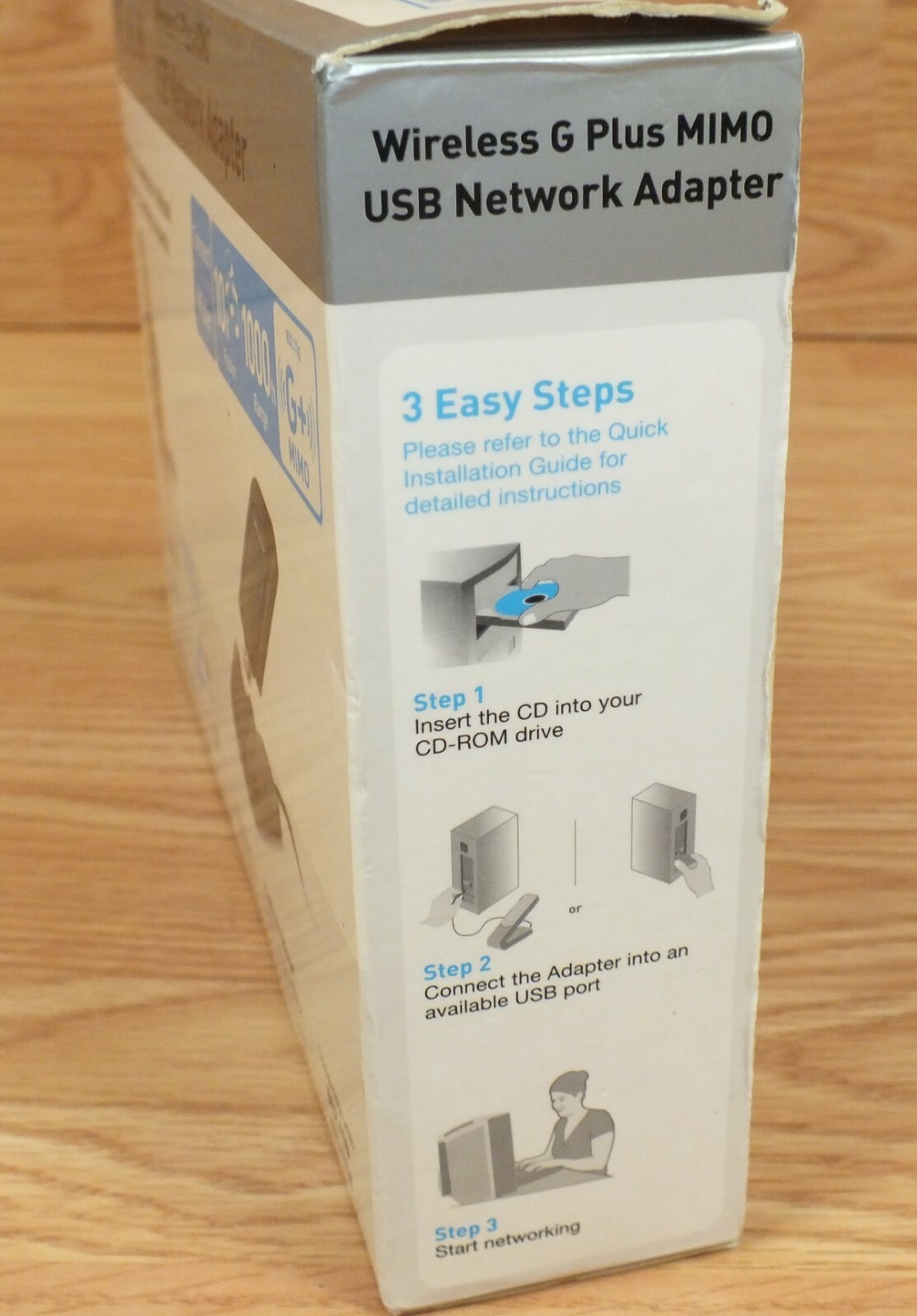 Genuine Belkin (F5D9050) Wireless G Plus Mimo USB Network Adapter